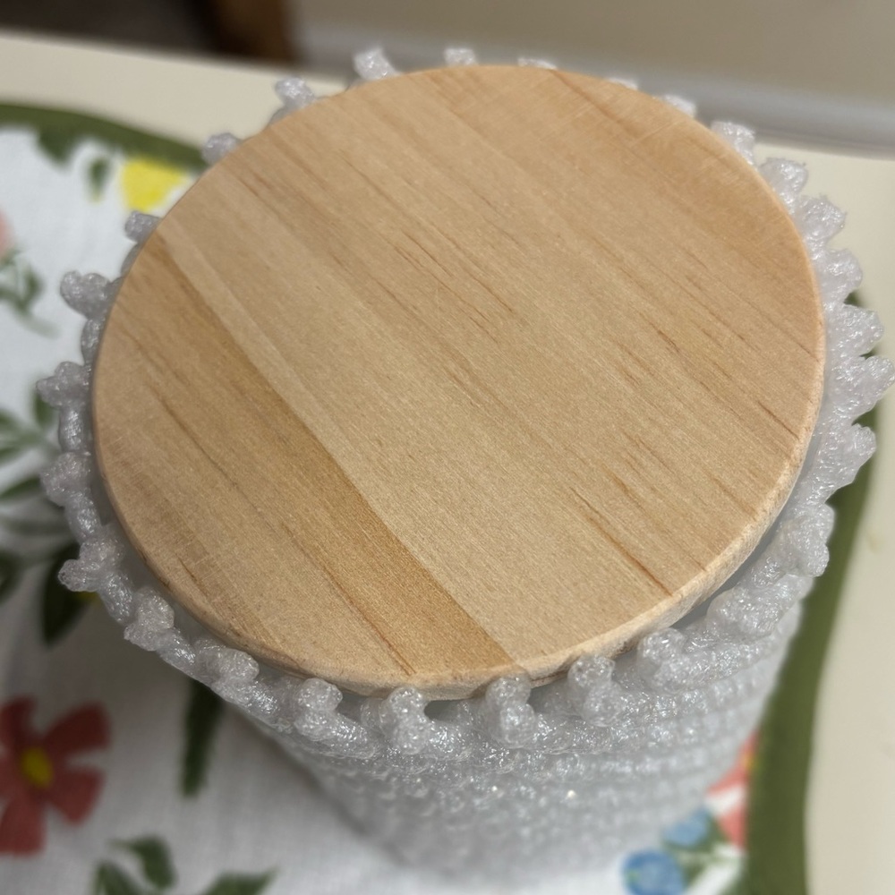 Wooden Lid Food Storage Container